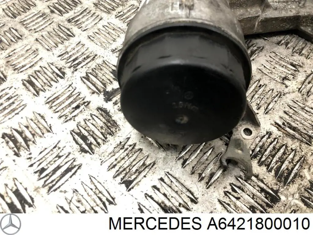 A6421800010 Mercedes Caixa do filtro de óleo
