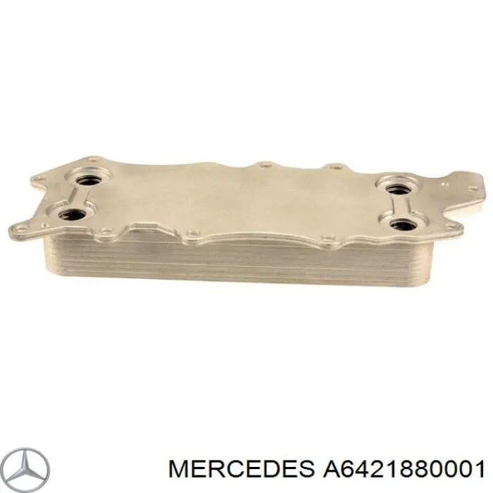 Radiador de óleo (frigorífico), debaixo de filtro Mercedes A6421880001 preço, a partir de 57,56 USD