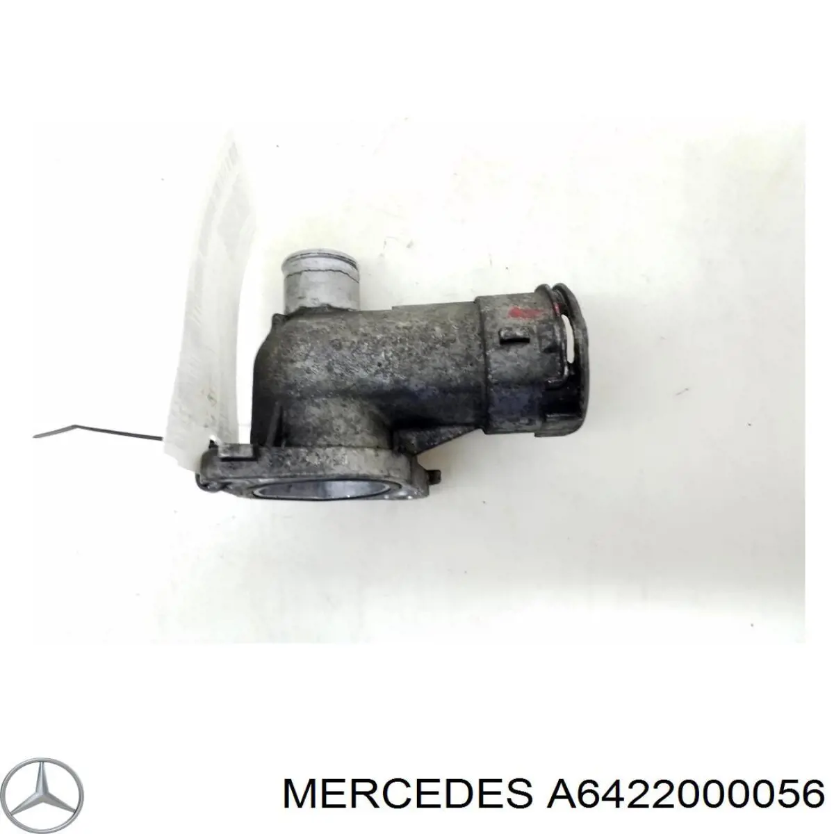 Flange do sistema de esfriamento (união em T) A6422000056 Mercedes