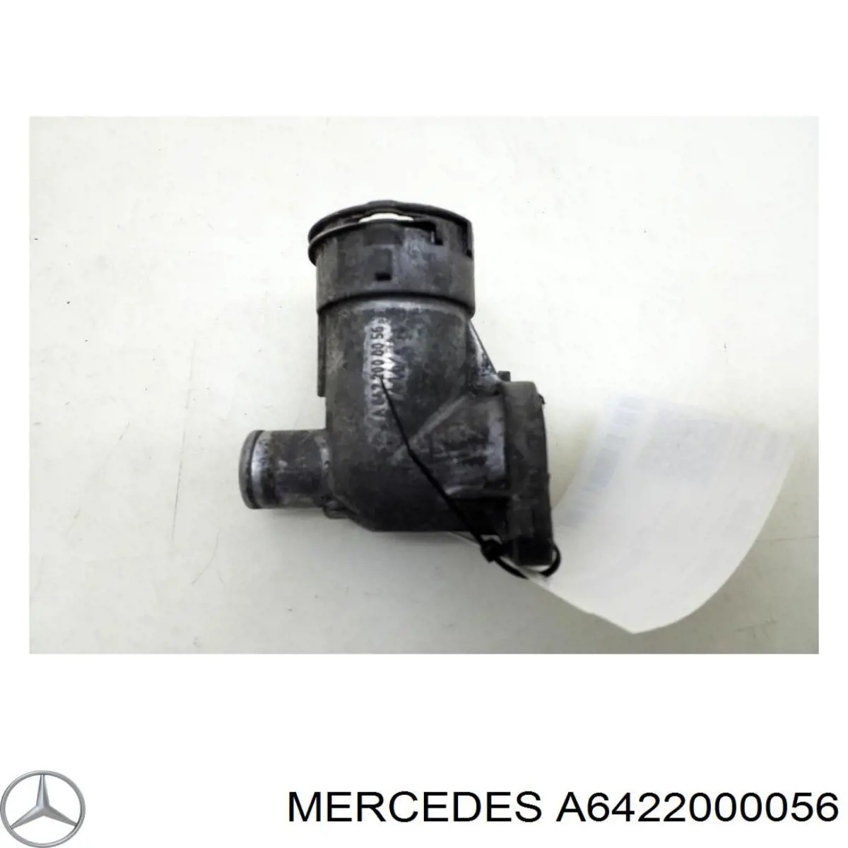 A6422000056 Mercedes Flange do sistema de esfriamento (união em T)