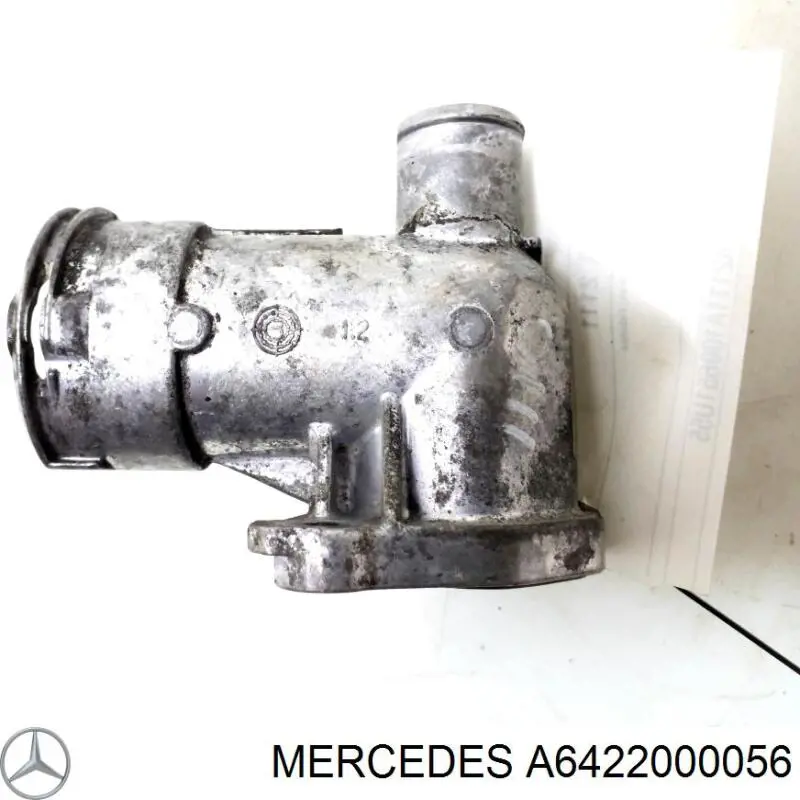 Flange do sistema de esfriamento (união em T) A6422000056 Mercedes