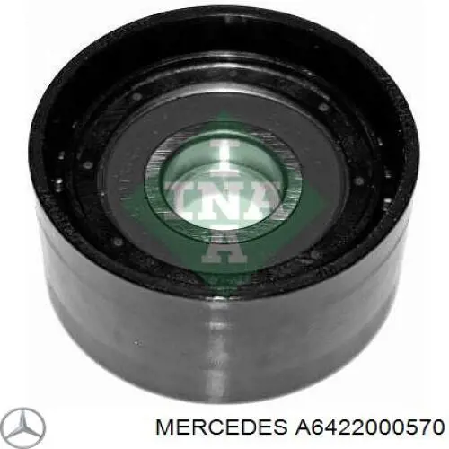 Rolo parasita da correia de transmissão Mercedes A6422000570 preço, a partir de 12,17 USD