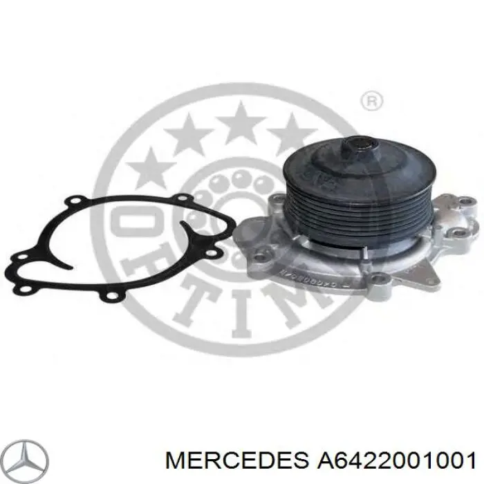 Bomba de água (bomba) de esfriamento Mercedes A6422001001 preço, a partir de 112,69 USD