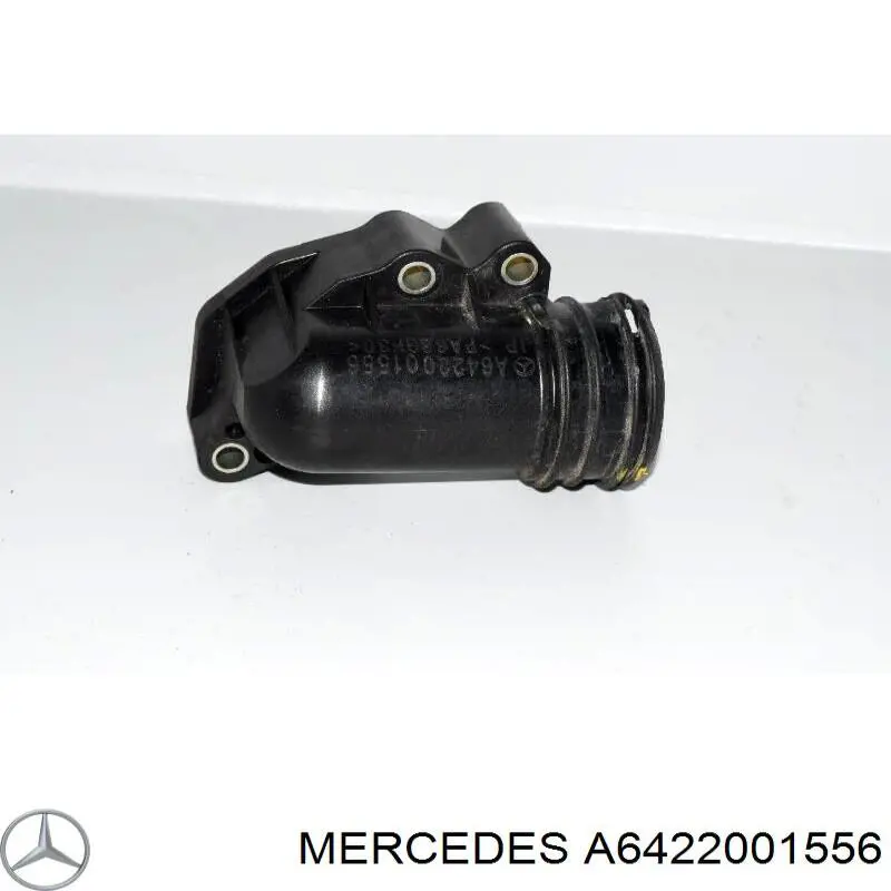 A6422001556 Mercedes Flange do sistema de esfriamento (união em T)