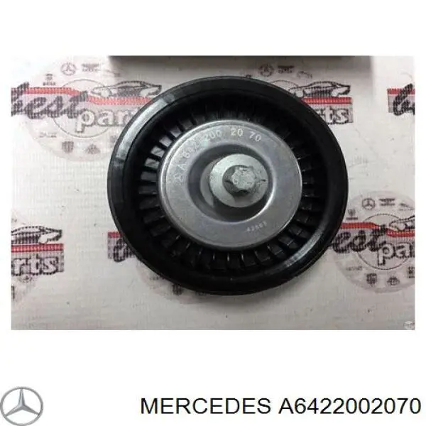 A6422002070 Mercedes Rolo parasita da correia de transmissão