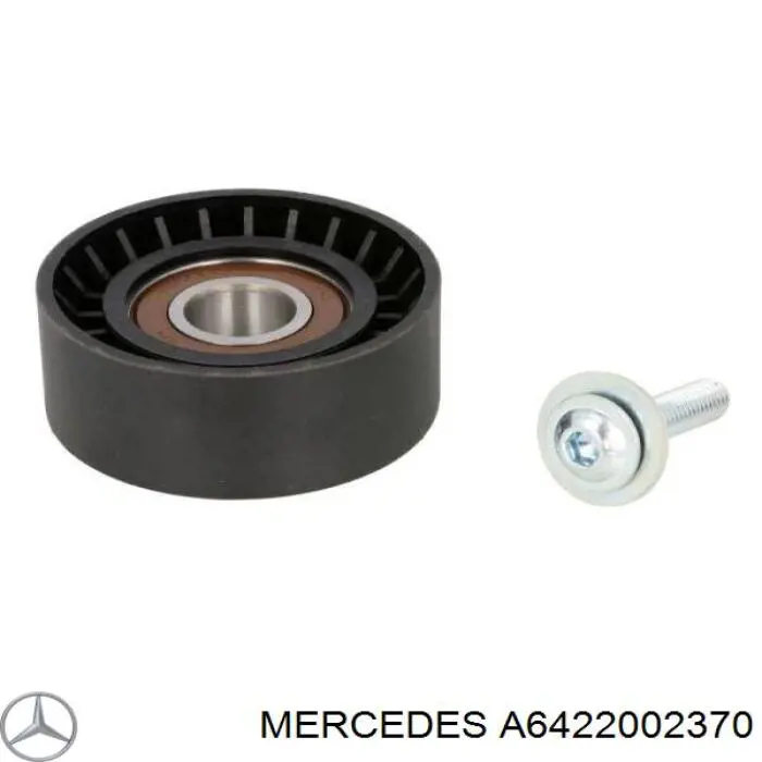 A6422002370 Mercedes Rolo parasita da correia de transmissão