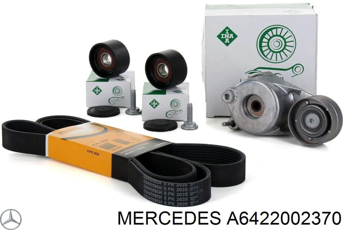 Rolo parasita da correia de transmissão Mercedes A6422002370 preço, a partir de 13,30 USD