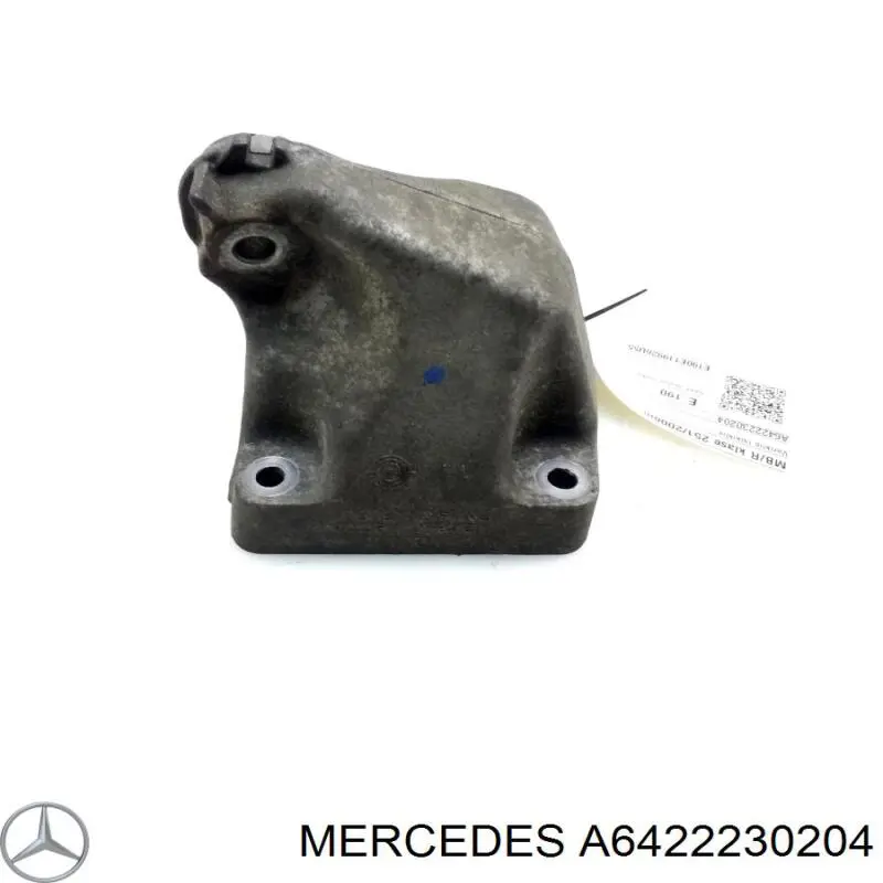 A6422230204 Mercedes Consola de coxim (apoio) esquerda de motor
