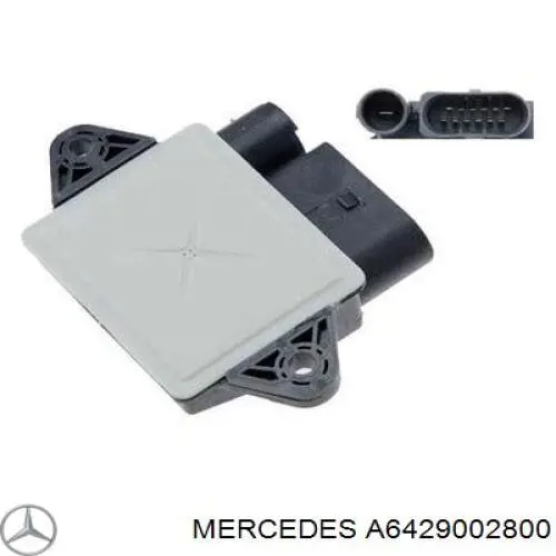 A6429002800 Mercedes Relê das velas de incandescência