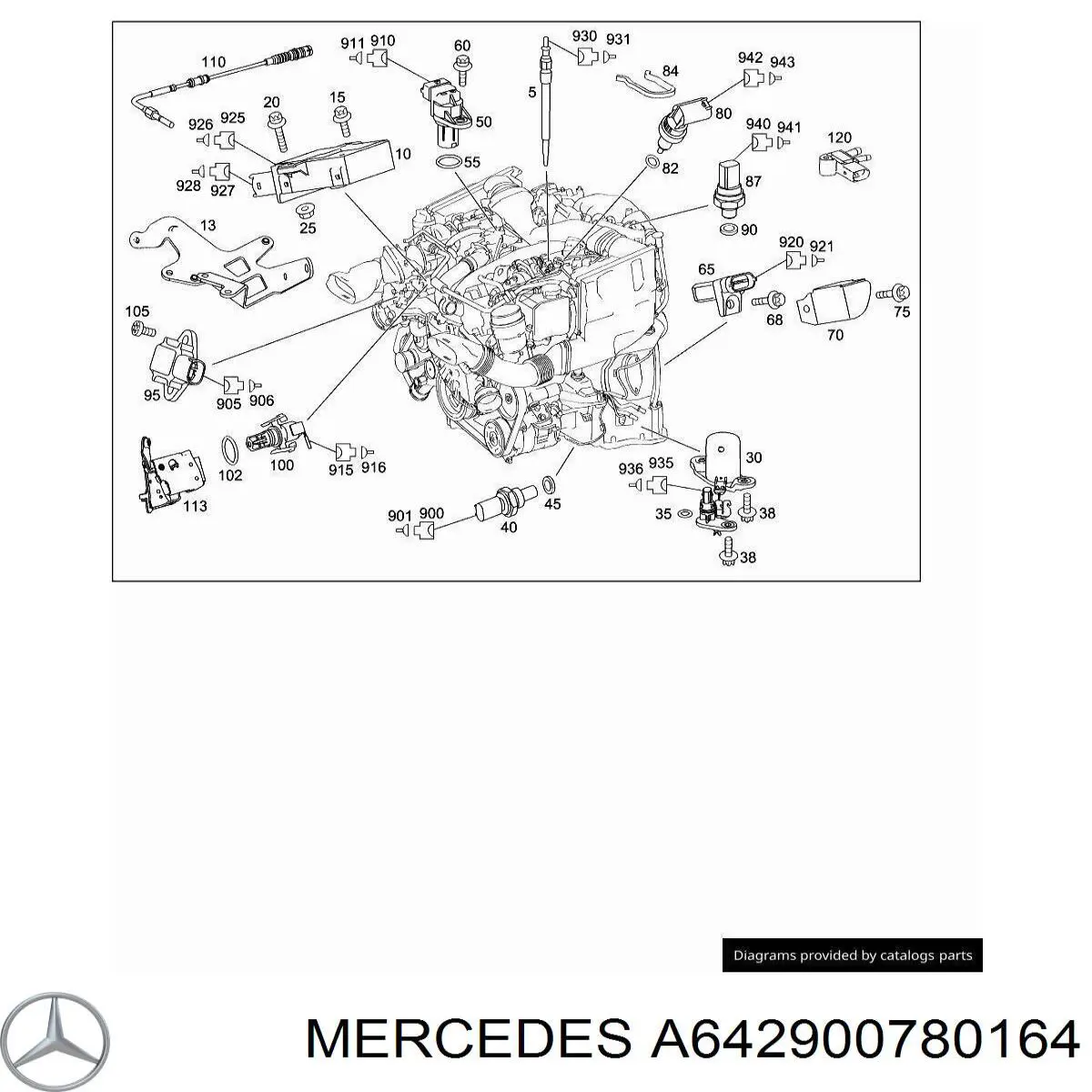Relê das velas de incandescência Mercedes A642900780164 preço, a partir de 254,38 USD
