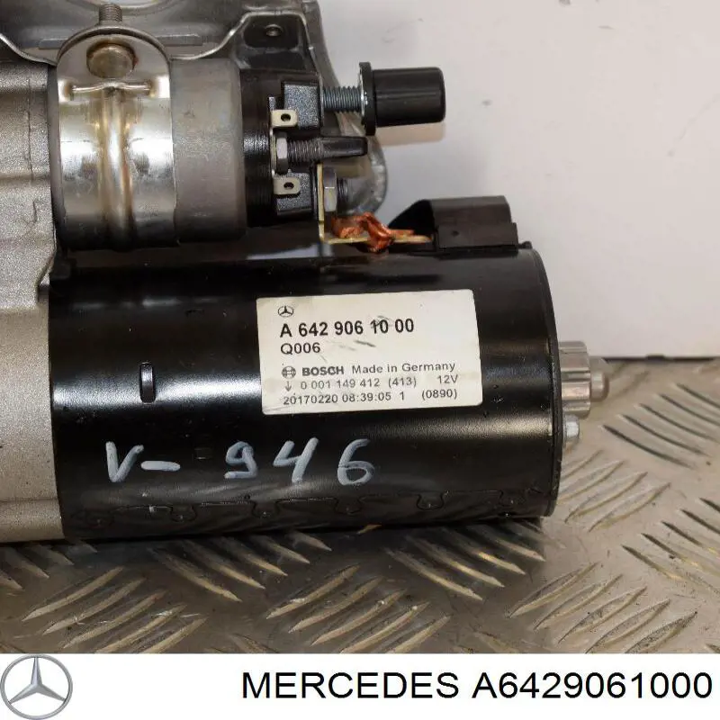 Motor de arranco Mercedes A642906080080 preço, a partir de 108,54 USD
