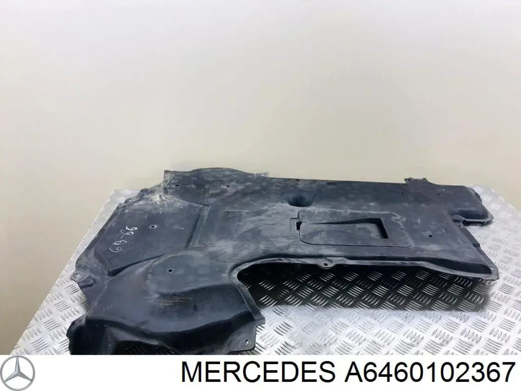 A6460101467 Mercedes Tampa de motor decorativa