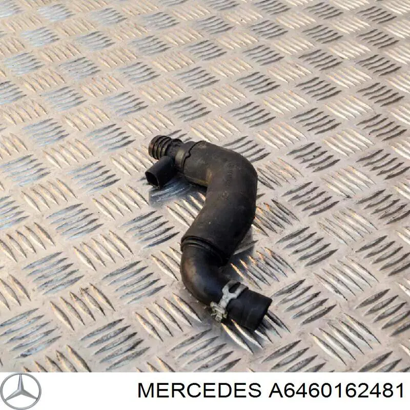 A6460162481 Mercedes Cano derivado de ventilação de cárter (de separador de óleo)