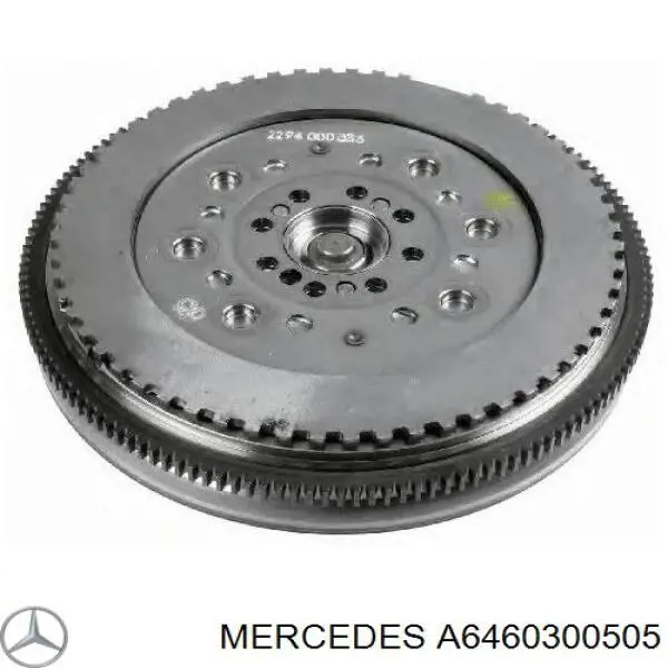 A6460300505 Mercedes Volante de motor