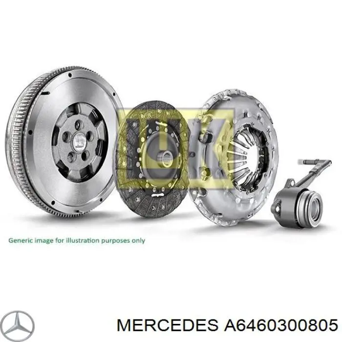 Compre A6460300805 Mercedes Volante de motor