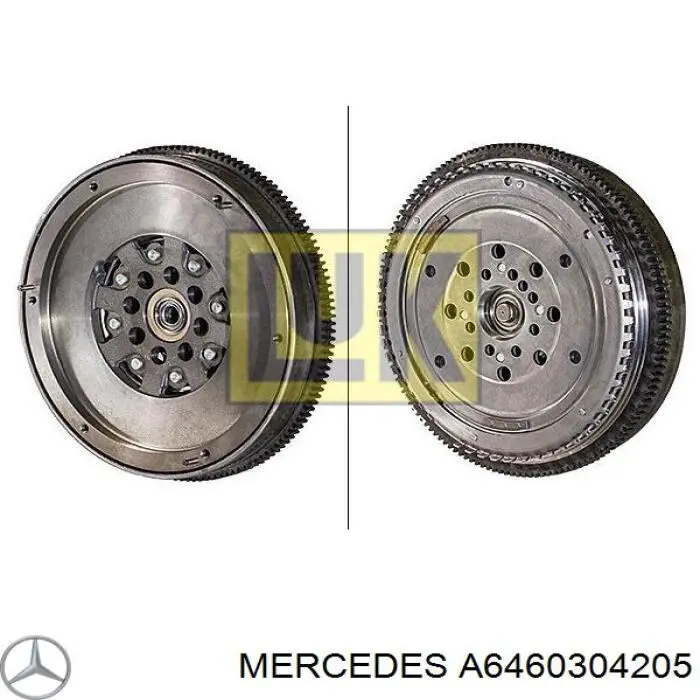 A6460304205 Mercedes Volante de motor