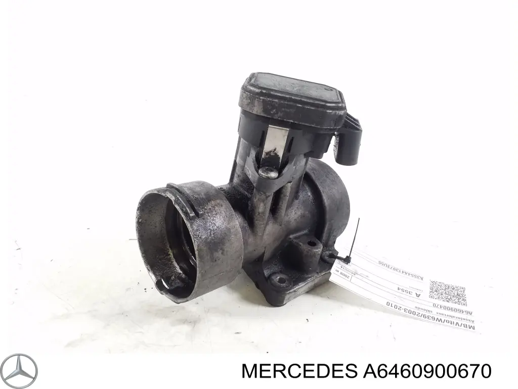 A6460900670 Mercedes Válvula de borboleta montada