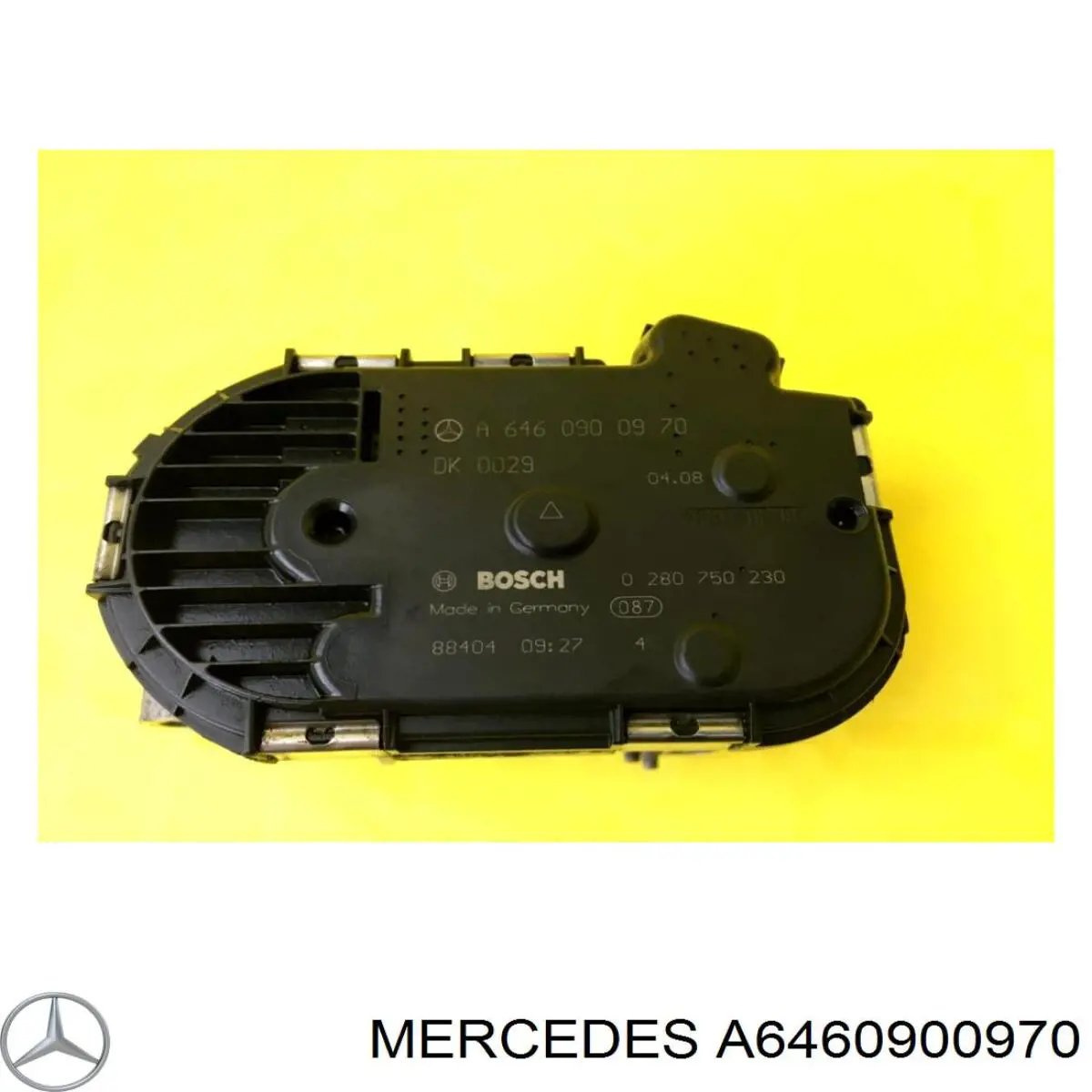 A6460900970 Mercedes Válvula de borboleta montada