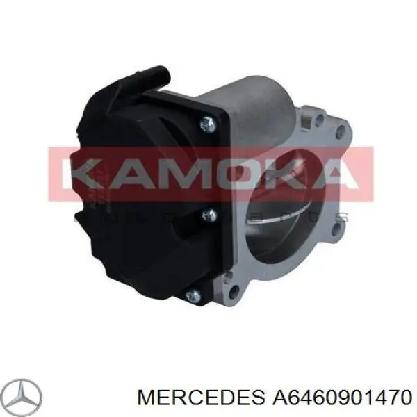 A6460901470 Mercedes Válvula de borboleta montada