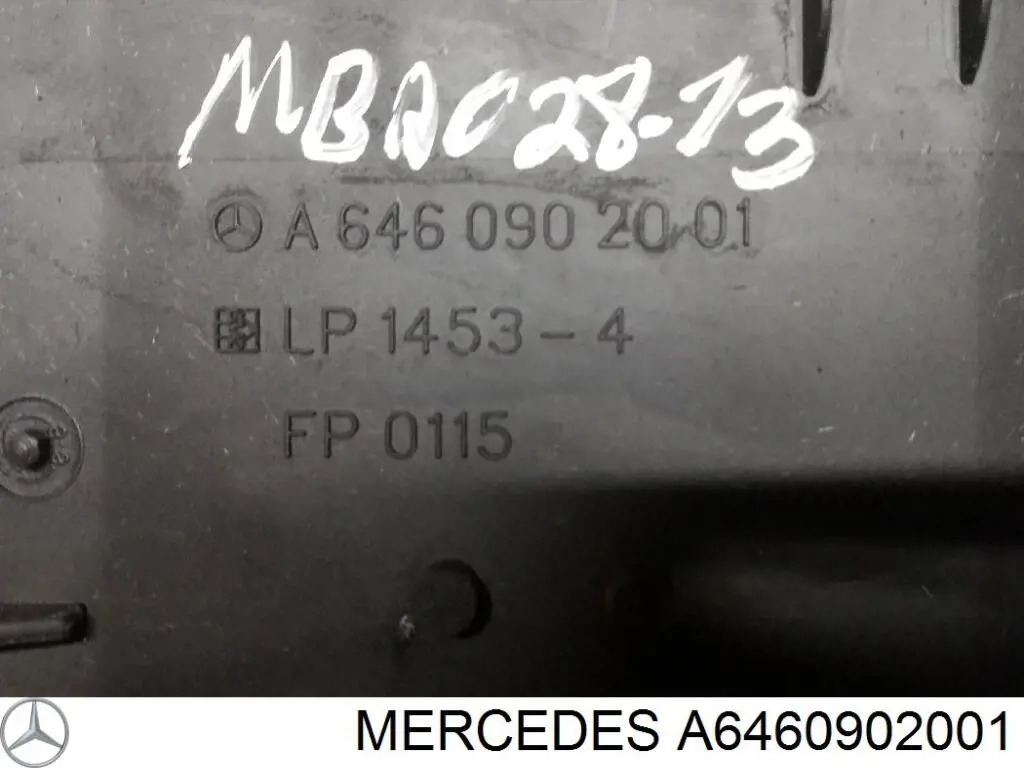 Compre A6460902001 Mercedes Caixa de filtro de ar