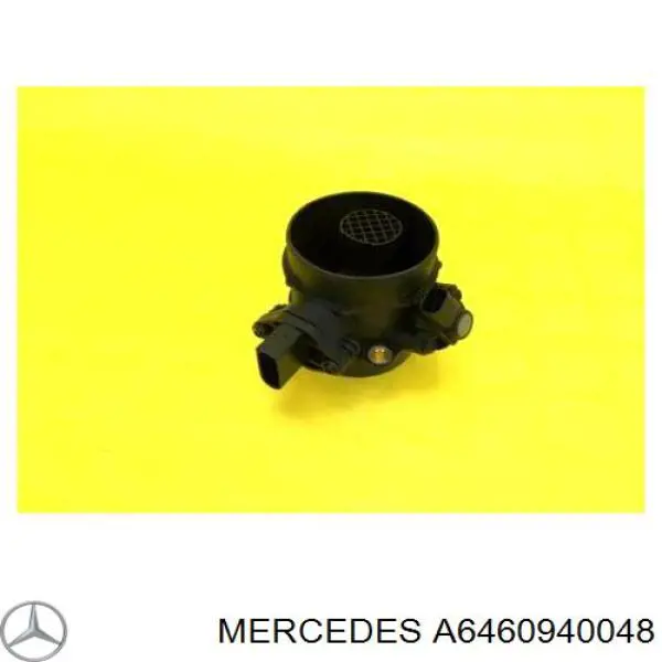 Compre A6460940048 Mercedes Sensor de fluxo (consumo) de ar, medidor de consumo M.A.F. - (Mass Airflow)