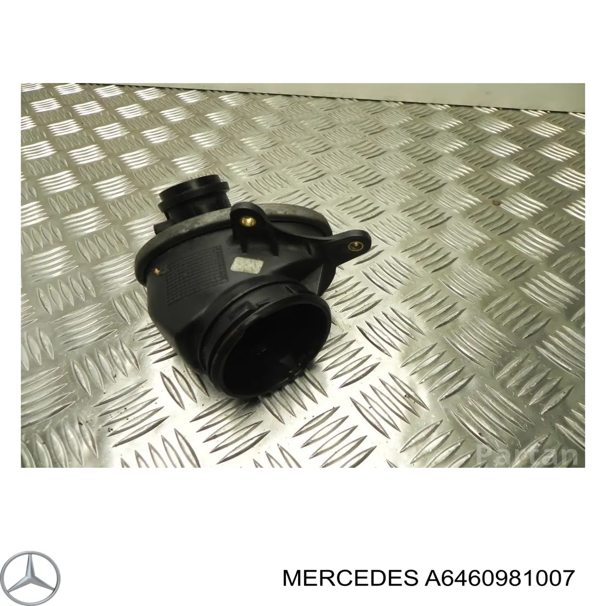 Compre A6460981007 Mercedes Cano derivado de ar, saída de turbina (supercompressão)