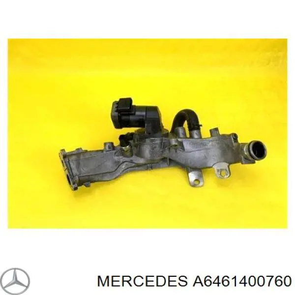 A6461400760 Mercedes Válvula EGR de recirculação dos gases