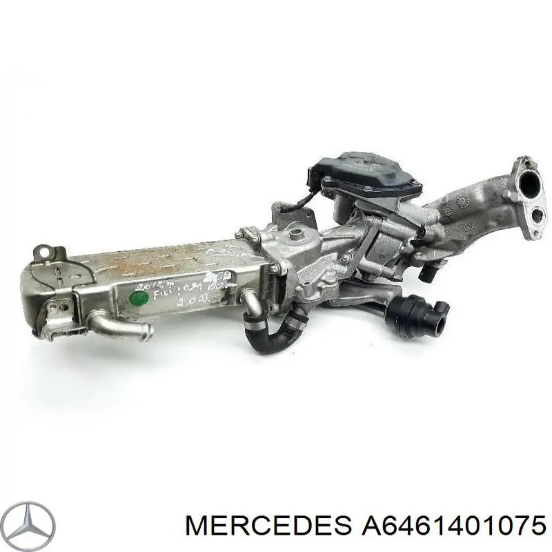 Radiador do sistema EGR de recirculação dos gases de escape Mercedes A6461401075 preço, a partir de 78,45 USD