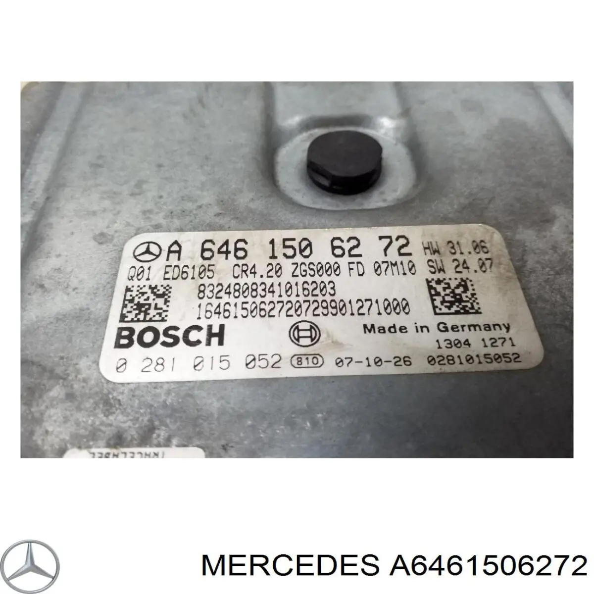 A6461506272 Mercedes Módulo de direção (Centralina eletrônica) de motor
