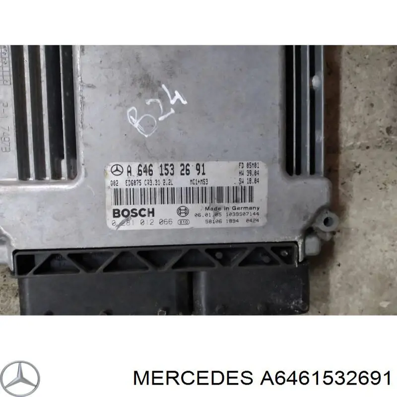 Módulo de direção (Centralina eletrônica) de motor Mercedes A6461532691 preço, a partir de 340,69 USD