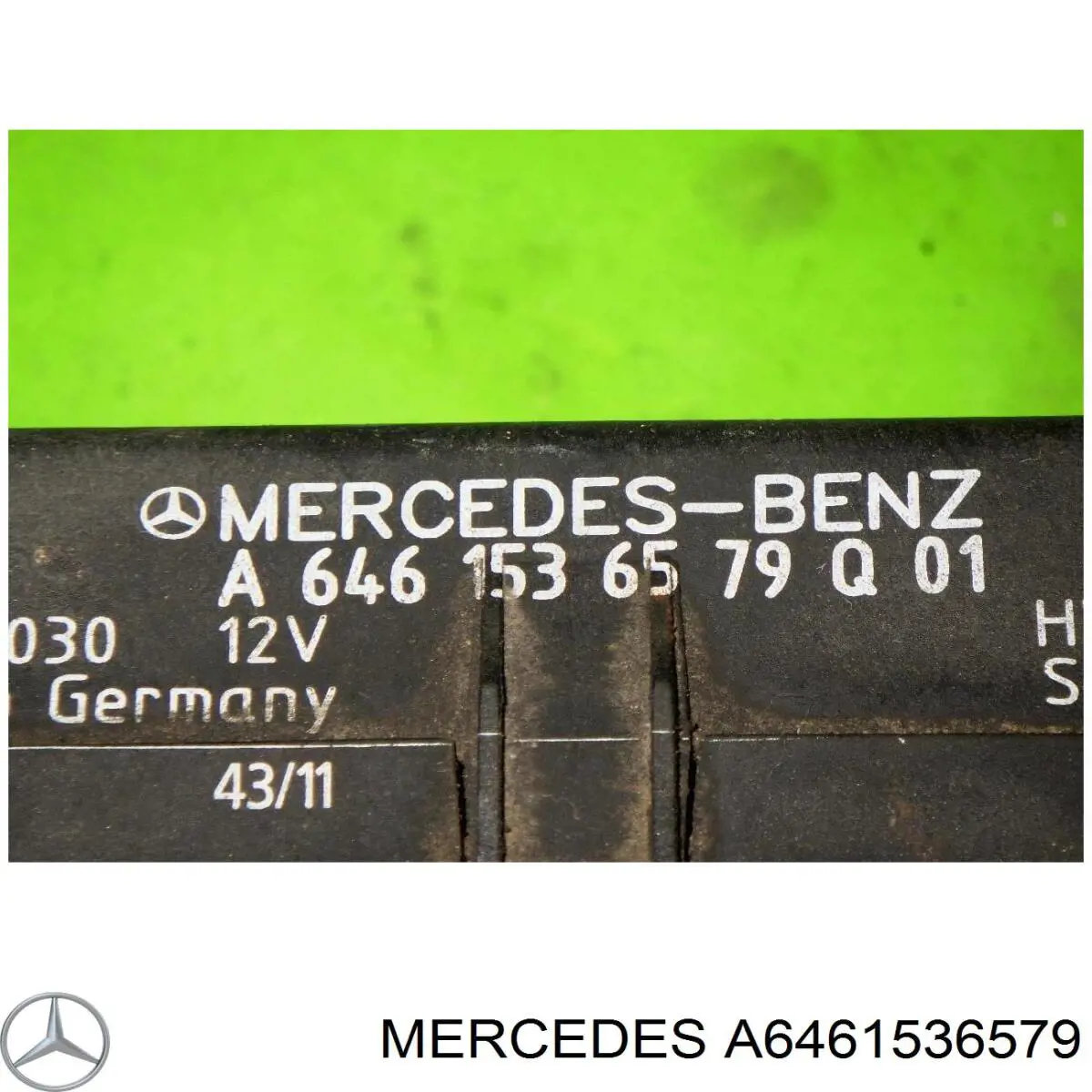 Relê das velas de incandescência Mercedes A6461536579 preço, a partir de 66,40 USD