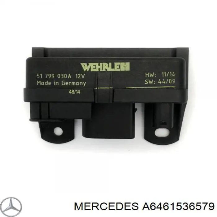 A6461536579 Mercedes Relê das velas de incandescência