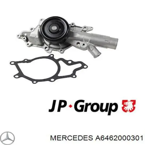 Bomba de água (bomba) de esfriamento Mercedes A6462000301 preço, a partir de 86,67 USD