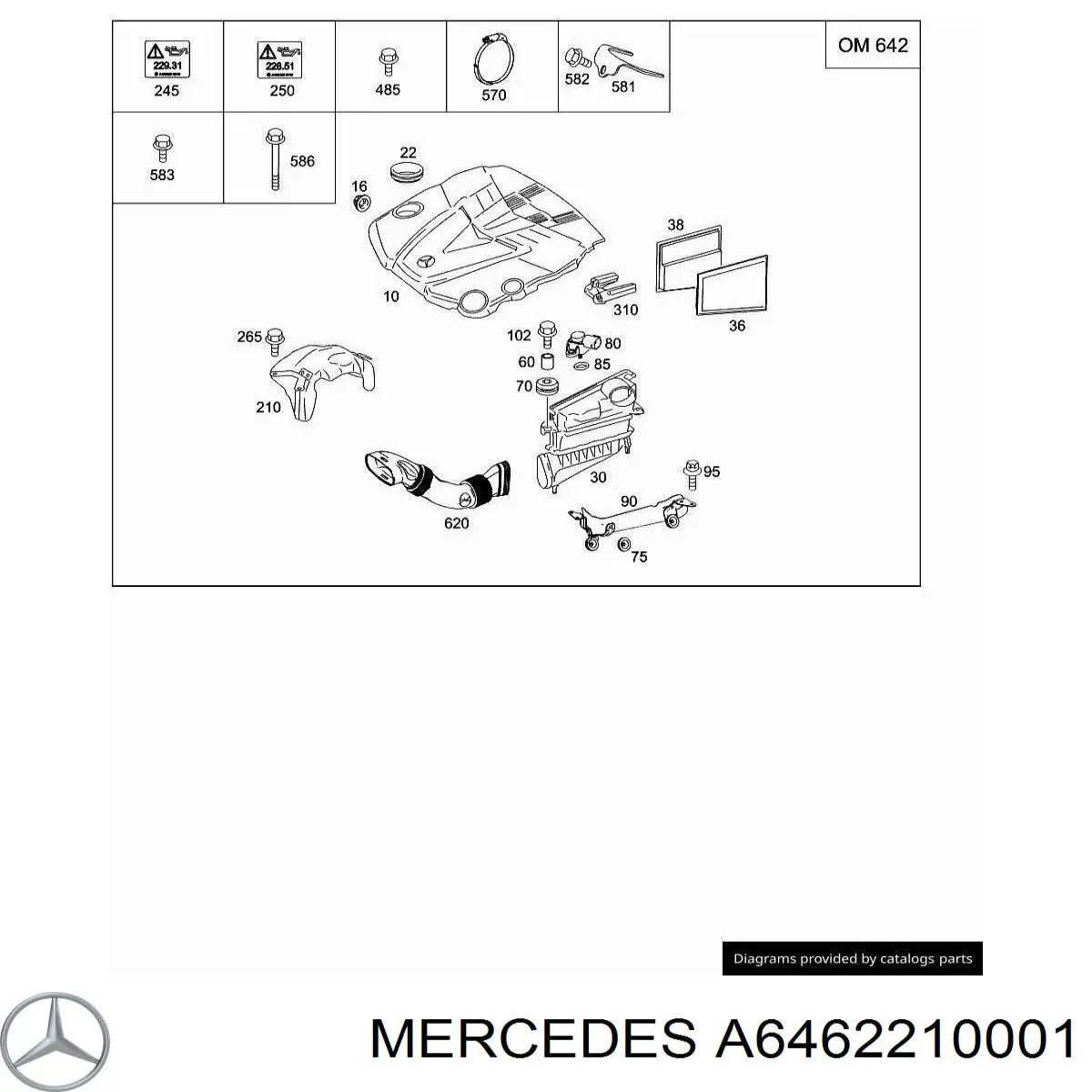Compre A6462210001 Mercedes 