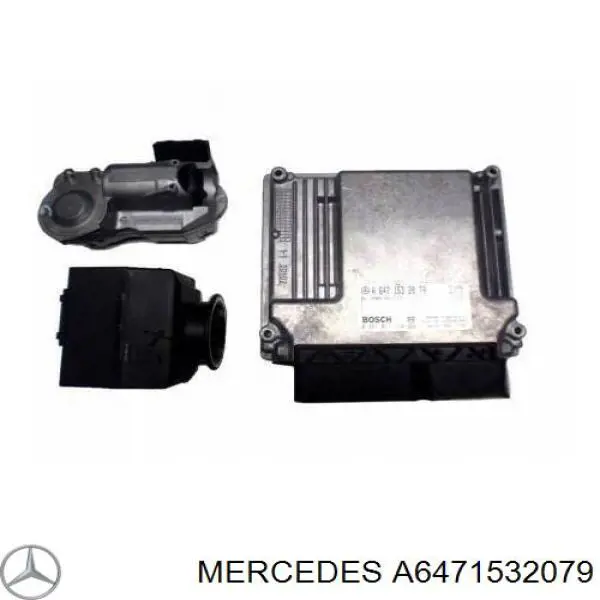Compre 6471530779 Mercedes Módulo de direção (Centralina eletrônica) de motor