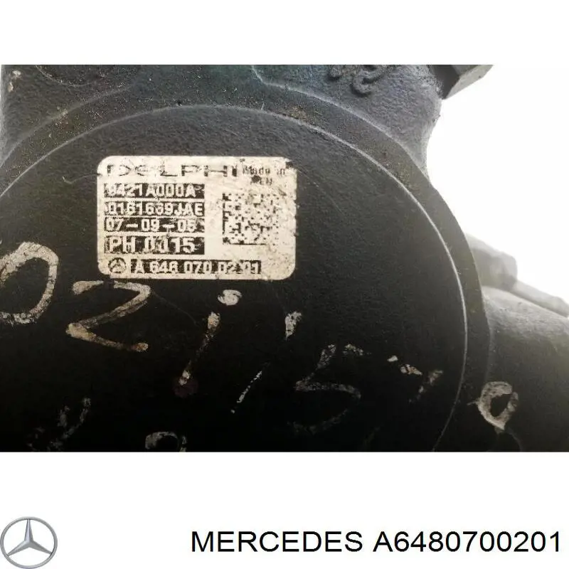 Bomba de combustível de pressão alta Mercedes A6480700201 preço, a partir de 179,08 USD
