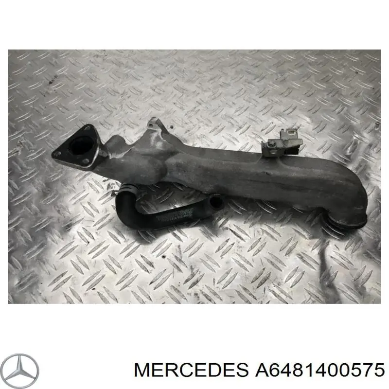 A6481400575 Mercedes Radiador do sistema EGR de recirculação dos gases de escape