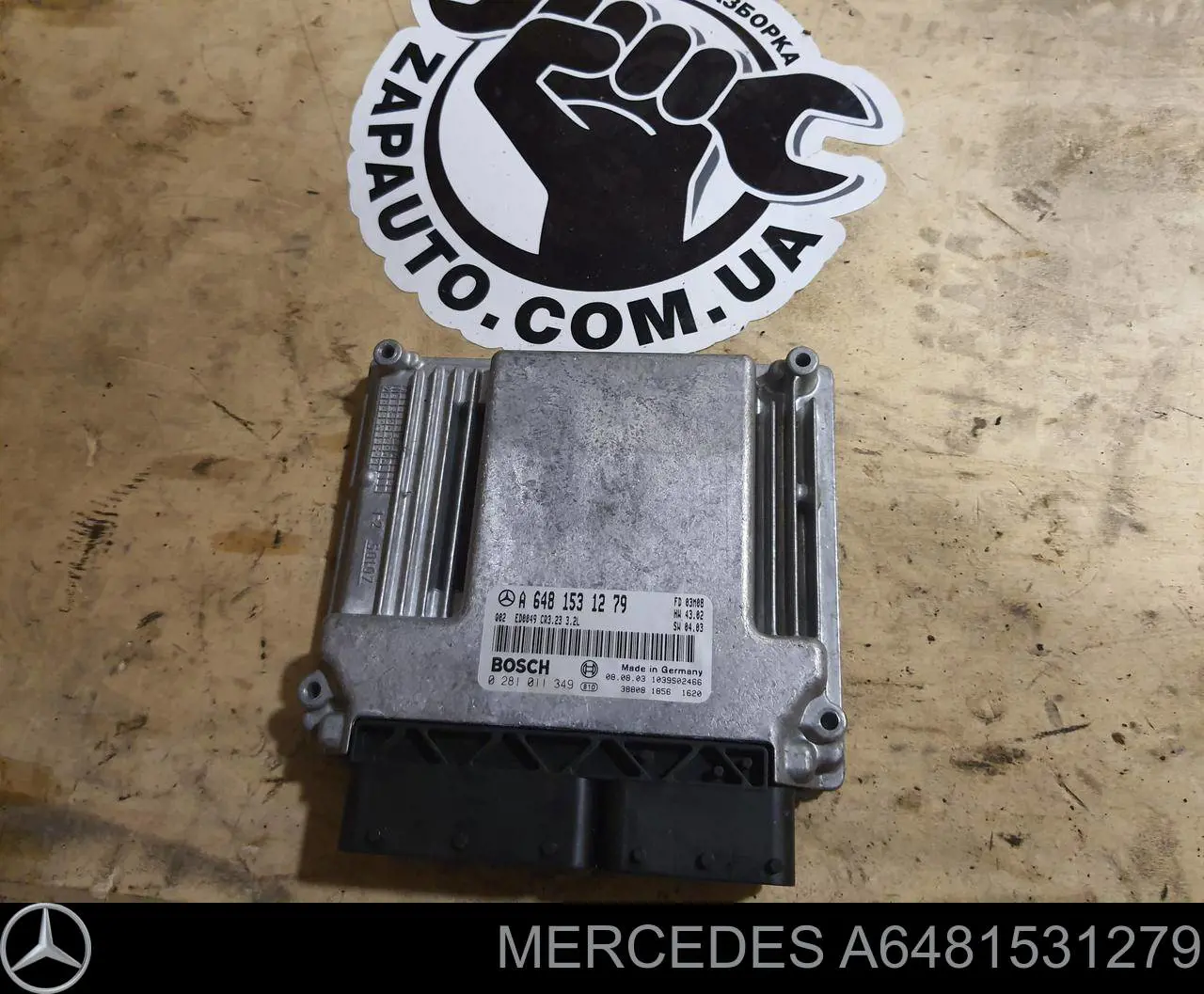 A6481531279 Mercedes Módulo de direção (Centralina eletrônica) de motor