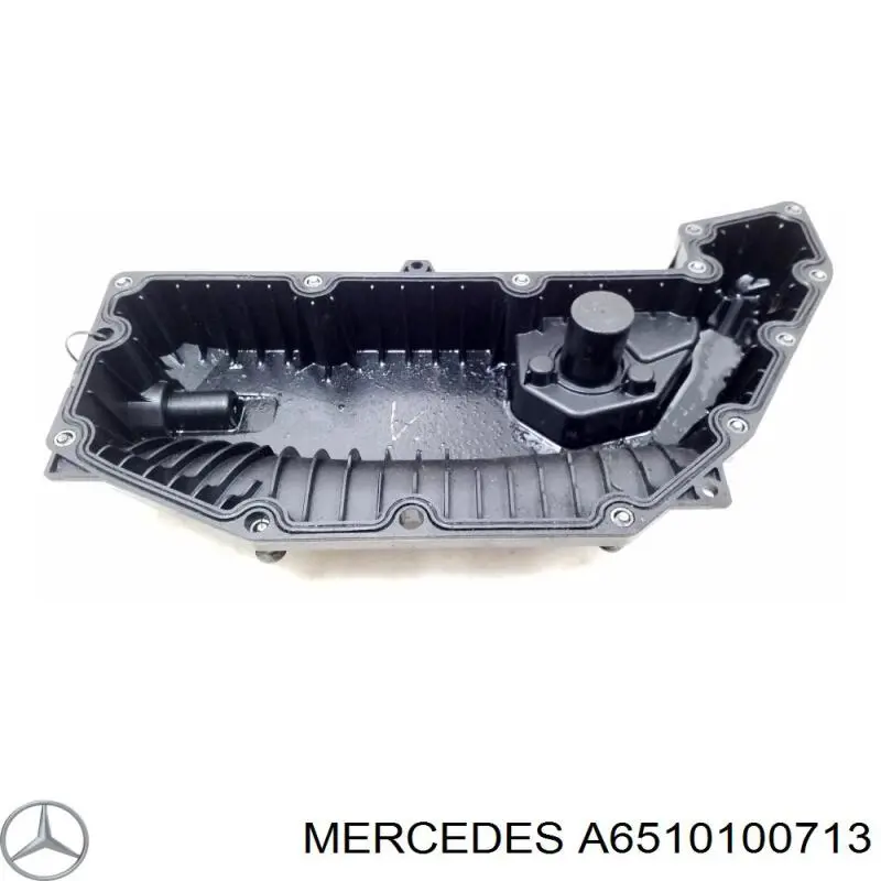 A6510100713 Mercedes Panela de óleo de cárter do motor