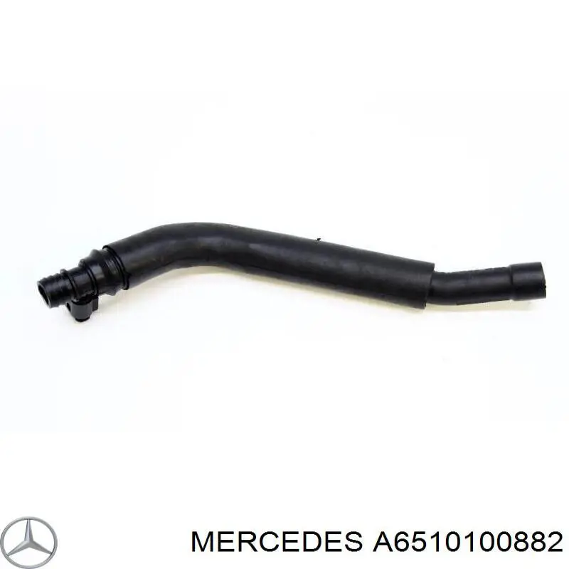 A6510100882 Mercedes Cano derivado de ventilação de cárter (de separador de óleo)