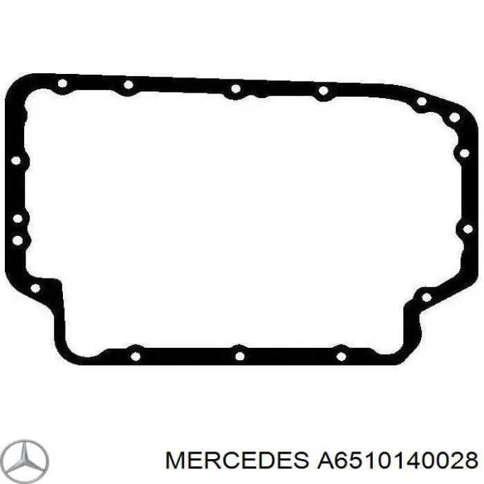 Compre A6510140028 Mercedes Vedante de panela de cárter do motor