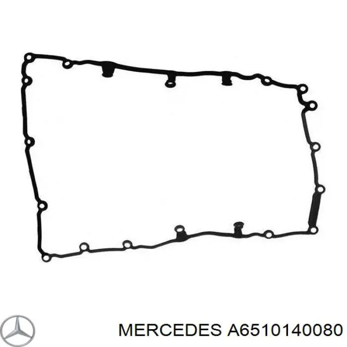 A6510140080 Mercedes Vedante de panela de cárter do motor