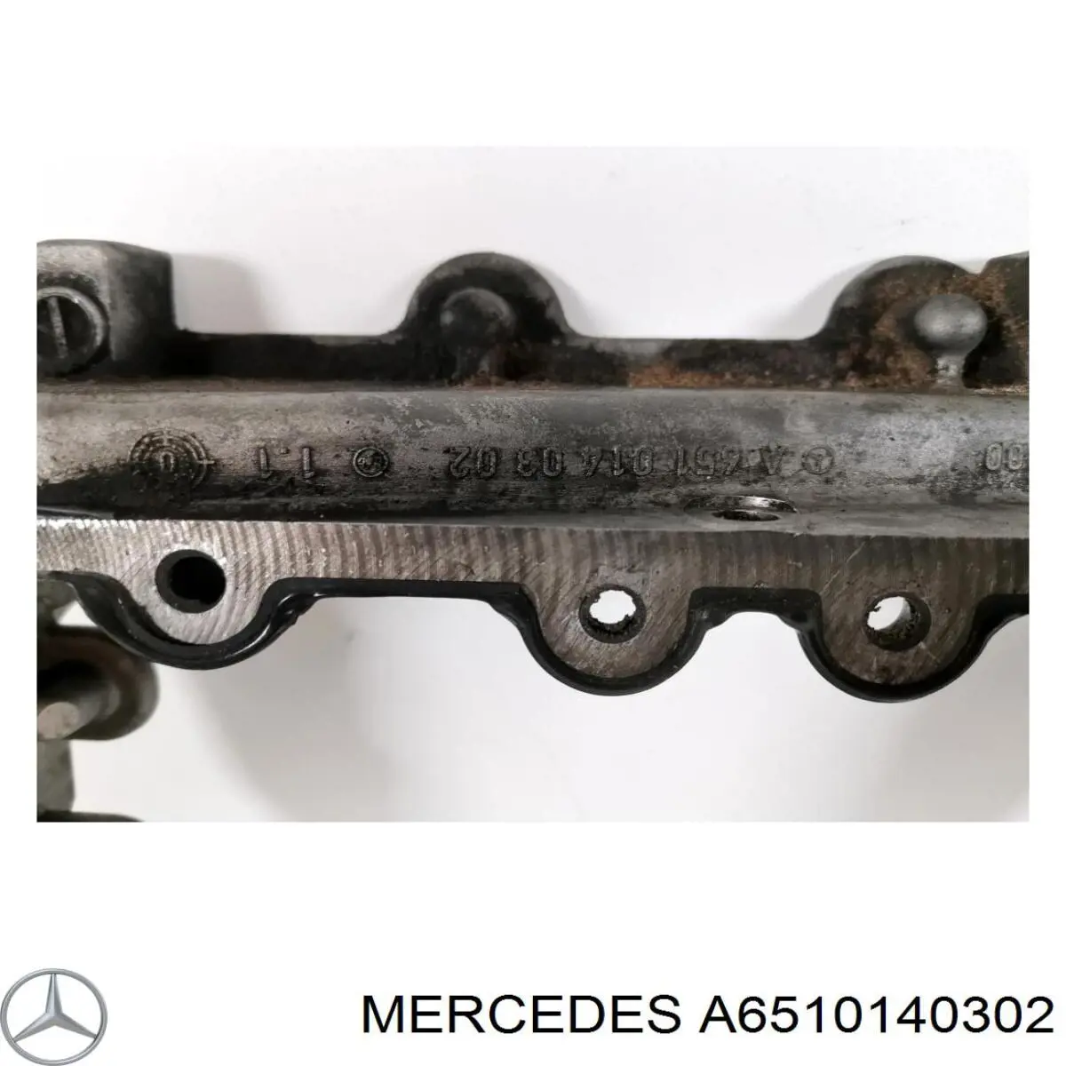 Panela de óleo de cárter do motor Mercedes A6510140302 preço, a partir de 185,58 USD