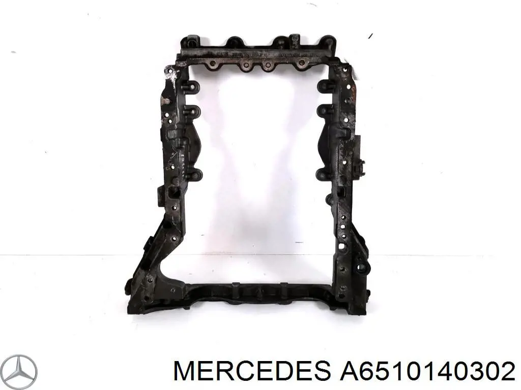A6510140302 Mercedes Panela de óleo de cárter do motor
