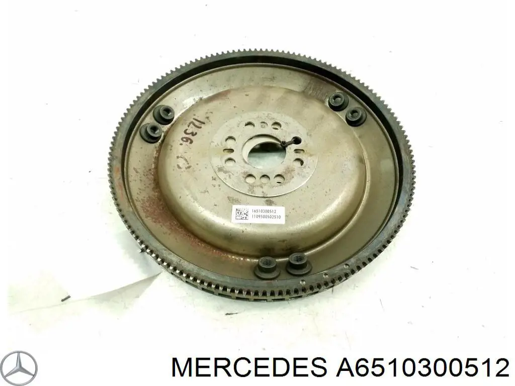 A6510300512 Mercedes Volante de motor