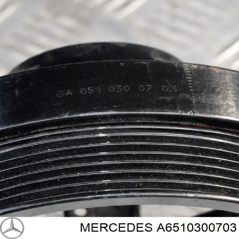 Compre A6510300703 Mercedes Polia de cambota