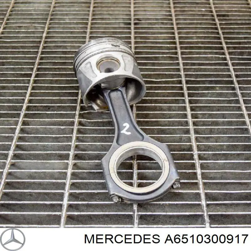 6510303217 Mercedes Pistão do kit para 1 cilindro, STD