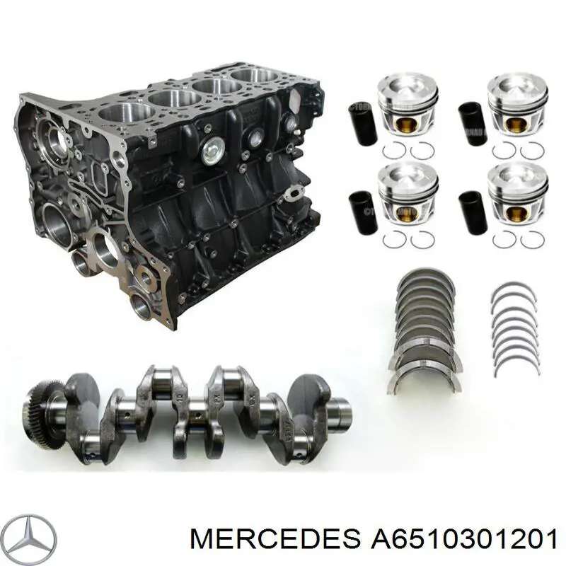 Compre A6510301901 Mercedes Cambota de motor