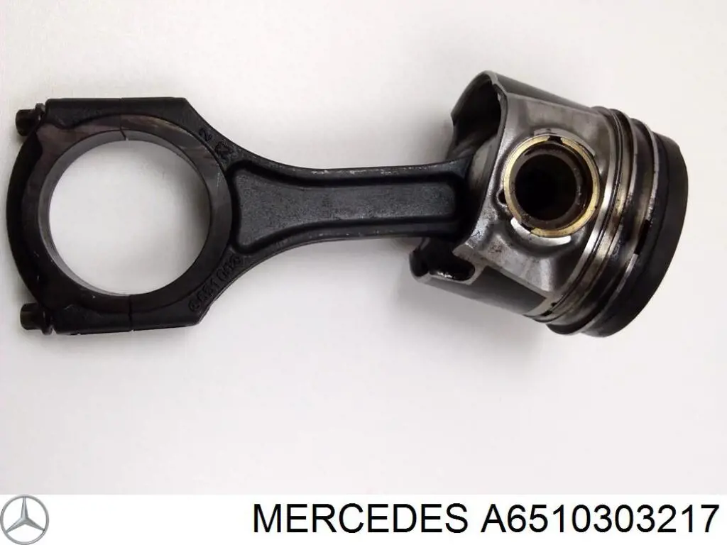 A6510303217 Mercedes Pistão do kit para 1 cilindro, STD