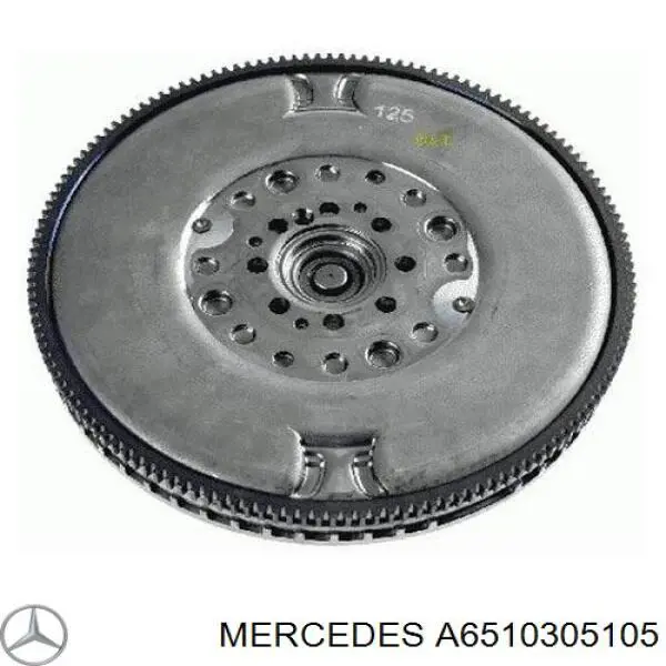 A6510305105 Mercedes Volante de motor